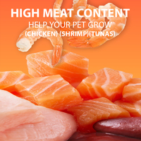 OEM ODM 100% Nourriture humide pour chats et chiens à base de viande fraîche, fournitures nutritives pour animaux de compagnie, boîte de conserve pour animaux de compagnie
