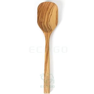Cuchara de Cocina Ecológica de Madera de Olivo y Bambú, de Alta Calidad, Ligera, Segura para Alimentos, con Color y Logotipo Personalizables, Venta al Por Mayor, Nuevo Estilo - Product Image 2