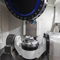 Centre d'usinage vertical CNC compact à 5 axes simultanés avec contrôleur Syntec