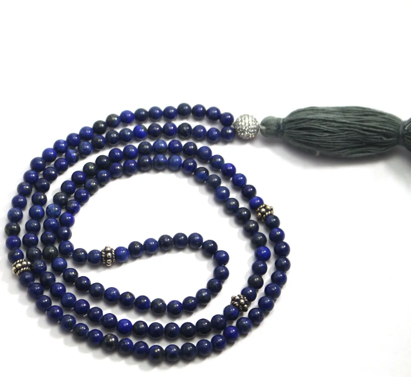 High Quality Natural Lapis Lazuli Gemstone Beads Handmade Necklace Jewelry Wholesale Factory Price