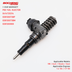 หัวฉีดน้ำมันดีเซล 0414720314 รุ่น PDE สำหรับ VW Polo Golf Audi A4 B7 Seat Skoda 1.4 1.9 TDI 038130073BP - Product Image 1