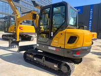 Maquinaria de Movimiento de Tierras en Oferta, Excavadora de Orugas XE60GPro de 6 Toneladas con Alta Eficiencia de Trabajo, Disponible en Stock