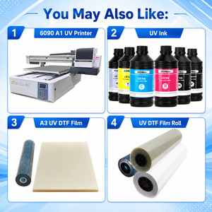Stampante UV DTF Desktop <span class=keywords><strong>A3</strong></span> ad Alta Risoluzione con 2 Testine TX800 per Stampa su Cover per Telefoni, Penne, Acrilico e Bottiglie - Product Image 3