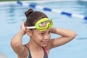 نظارات سباحة للأطفال من بيستواي 21179، إطار كبير احترافي، رؤية واسعة، مقاومة للماء، مناسبة للأطفال فوق 7 سنوات، حماية من الأشعة فوق البنفسجية - Product Image 2