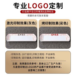 จานเมลามีนทรงสี่เหลี่ยมลายสีแดงสำหรับเสิร์ฟของหวานและอาหารเย็นในโรงแรม ภาชนะสำหรับร้านอาหารที่ทนทาน - Product Image 4