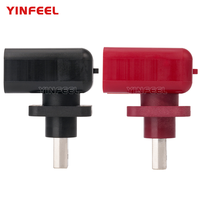 6061 barre omnibus en aluminium 200A connecteur carré de courant boulon de borne connecteur d'onduleur connecteur de fil pour batterie au Lithium