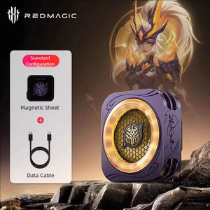 RedMagic Cooler 6 Pro Radiator Co-Branded Version Magnetic FunCooler 30W VC Liquid Cooling RGB LED AI Temperature <b>Control</b> Cooler - Product Image 6