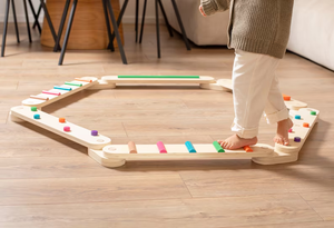 <span class=keywords><strong>Poutre</strong></span> d'équilibre <span class=keywords><strong>Pied</strong></span> de <span class=keywords><strong>poutre</strong></span> d'équilibre pour tout-petits-<span class=keywords><strong>Poutre</strong></span> Montessori - Product Image 2