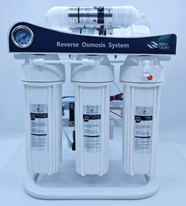 Système de filtration par osmose inverse CE ROHS pour la maison, le bureau, l'hôtel, 5 étapes, cadre en acier inoxydable, filtration à 5 étapes - Product Image 2