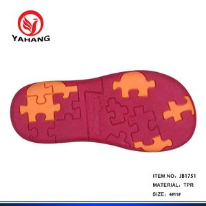 Prezzo di fabbrica sandalo suola per bambini qualsiasi colore Tpr disegni suola per scarpe per bambini - Product Image 4