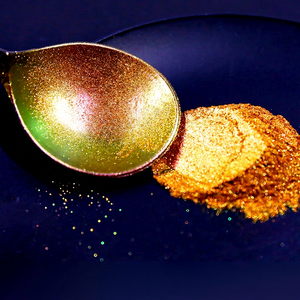 Paleta de Colores Cálidos Brillantes, Polvo de Mica Camaleón Cromado para Arte de Uñas, Fabricación de Joyas, Diseño Textil y de Telas - Product Image 1