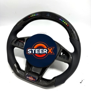 Volante in Fibra di Carbonio Personalizzato per Mercedes Benz <span class=keywords><strong>AMG</strong></span> W205 <span class=keywords><strong>W212</strong></span> W213 W246 C292 C43 C63 E63 S65 W463 W222 C180 C200 C250 C300 - Product Image 2