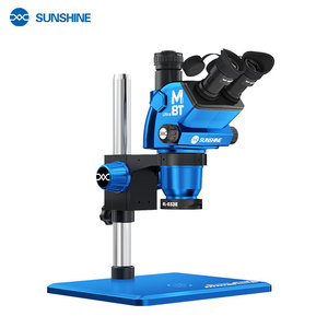 Microscopio Stereo Trinoculare SUNSHINE M8T Ultra 6-72X con Ampio Range di <span class=keywords><strong>Zoom</strong></span> Adatto per Distanze di Lavoro Più Lunghe - Product Image 2