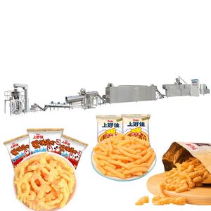 Nueva Extrusora Automática de Alimentos Inflados Multifunción de Doble Tornillo Accionada por Motor - Alta Eficiencia, Acero Inoxidable, Pequeña Capacidad - Product Image 2