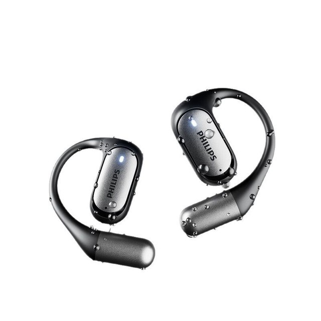 Wireless Bone Conduction Earbuds TAA3719 Long Range Noise Cancelling Earphones with LED Battery Indicator and JL Chipset