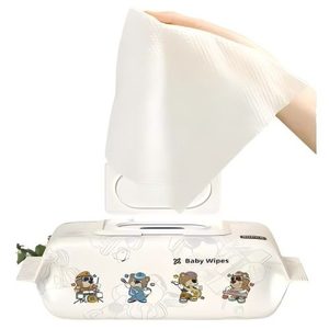 工厂价热销婴儿柔软湿巾批发天然超柔软纯水婴儿湿巾干巾 - Product Image 1