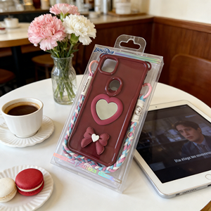 เคสโทรศัพท์มือถือกันกระแทกแบบมีสายคล้องคอ รุ่น 2026 New Waist Three-in-<span class=keywords><strong>One</strong></span> Glitter Drop Heart-mirror พร้อมโบว์อีพ็อกซี่ สำหรับ TEC SPARK GO 3 - Product Image 6