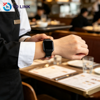 WLA01 Dispositivo de Llamadas Inalámbrico con Estilo de Reloj, Ligero y Fácil de Usar, Aplicable a Personal de Servicio
