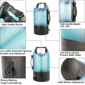 Solo sauvage extérieur plage canotage Camping Rafting sac sec flottant sacs humides étanche 2L 5L 10L 20L 30L pêche aviron sac sec - Product Image 3