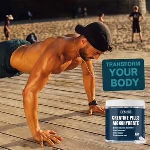 OEM/ODM Muscle 60 Capsules <b>Creatine</b> Capsules for Women and Men Micronized <b>Creatine</b> Powders <b>Creatine</b> Monohydrate Capsules - Product Image 2