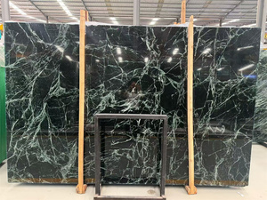 Dalles de marbre naturel Verde Green Stone Verdi Alpi Rameggiato, carreaux muraux, comptoirs de cuisine en marbre, dalle de marbre verte - Product Image 5