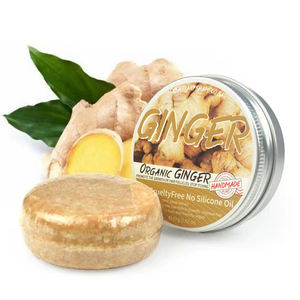 Champú en Barra Vegano Orgánico de Jengibre para el Crecimiento del Cabello, Nutritivo y Refrescante, Tratamiento Herbal para la Caída del Cabello, Marca Privada al por Mayor OEM - Product Image 5