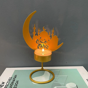 Décorations de table Ramadan DAMAI, ornements lune et étoile, décorations de table pour fête, maison, chambre, artisanat décoratif - Product Image 3