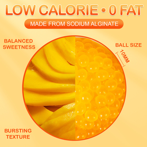 Top người bán 1kg xoài popping BOBA trà bong bóng thành phần và ly giải pháp cho chuỗi cửa hàng sử dụng nước giải khát thành phần - Product Image 3