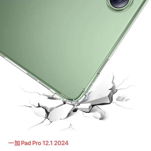 Four Corners Against Falls Shockproof Crystal Clear Transparent TPU Tablet Cover Case for OPPO Pad3 11.6 2024