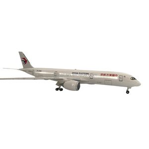 Modelo de Avión Gouli Aeromexico B787-9 de 41 cm, con Luces LED Controladas por Voz, Ruedas, Material ABS, Electrochapado 3D, Diseño Moderno - Product Image 6