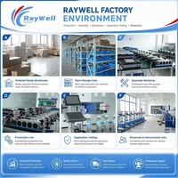 Máquina de Marcado Láser de Fibra RayWell OEM 20W 30W 50W con Software Personalizado, Impresora de Número de Serie para Fábrica de Hardware