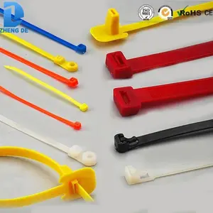 100pcs 2.5*200 self-locking nylon 66 cable ties .hight quality product from China