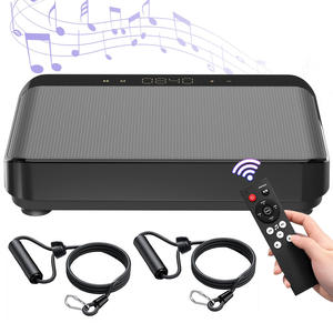 TUDEEN Günstige Vibrationsplatte Plattform Elektromagnetisches Fitnessgerät für Vertikale Massage - Product Image 1