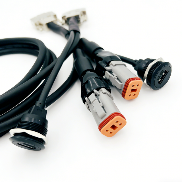 Custom Electronic Wiring Harnesses with PVC Insulation OEM ODDM Cable Assembly Wires Cables & Cable Assemblies Heat Shrinkable