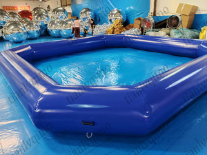 Piscina inflable vendedora caliente para el juego del agua del verano para los patios de los niños Instalaciones inflables - Product Image 2