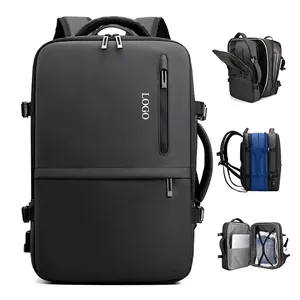 Новый водонепроницаемый рюкзак для ноутбука двойного назначения, деловая сумка, дорожный Многофункциональный зарядный рюкзак для компьютера, расширительный рюкзак для мужчин