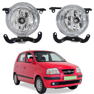 Luz Antiniebla RoadRage para Hyundai <span class=keywords><strong>Atos</strong></span> Prime 2004 2005 2006 2007, Faro Antiniebla Delantero, Lámpara <span class=keywords><strong>de</strong></span> Conducción Transparente OEM 92201-05500 92202-05500 - Product Image 1