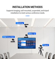 Caméra PTZ 4K avec suivi IA 120 °   Zoom grand angle 6X pour salles de conférence, églises et événements en direct
