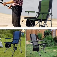 Chaise de camp pliante en acier Oxford léger mobilier d'extérieur décontracté moderne pour la pêche et les pique-niques chaise de plage portable