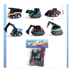 FiveStar Modellini Auto in Metallo, Giocattoli Simulati in Lega, Statuette da Collezione, Piccole Auto Cartoon in Metallo Pressofuso per Bambini - Product Image 5