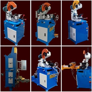 เครื่องเลื่อยวงเดือนแบบหัวเดียวแกนมอเตอร์กึ่งอัตโนมัติสำหรับการตัดโลหะผสมพลาสติกสแตนเลสเหล็กกล้าคาร์บอน - Product Image 5