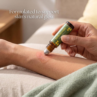 Huile Essentielle de Hélichryse Premium en Roll-on, Arôme Frais, avec Huile de Coco Fractionnée 10ml pour Soins de la Peau et Aromathérapie
