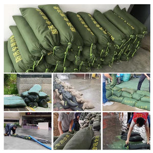 Pesante allagamento sacco di sabbia di emergenza barriera acqua di protezione di emergenza borsa di sicurezza dell'acqua prodotto per il controllo delle inondazioni - Product Image 3