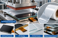 Film PTFE ultra-fin pour module LCD, film de transfert résistant aux hautes températures pour pressage à chaud FPC