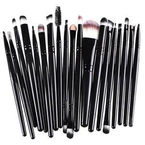 Kit de Brochas de Maquillaje Profesional de 20 Piezas, Brochas para Mejillas y Labios para Uso Profesional - Product Image 3