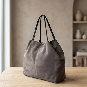 Pochette pour femme en cuir véritable de style occidental, fermeture éclair, capacité 1L, légère, imperméable, sangle amovible, BS INTERNATIONAL - Product Image 6