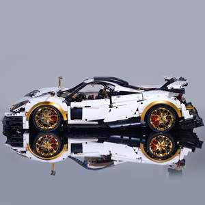 KBOX 10252 MOC City Technical Super Sport Racing Car Model 1:8 Set di Costruzioni Creative Educative in Plastica Mattoncini Giocattolo - Product Image 3