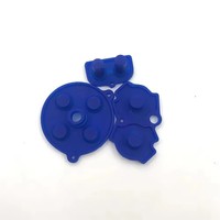 Nouveaux accessoires de réparation de console, boutons en caoutchouc conducteurs pour GBA, ensemble de boutons en silicone pour GameBoy Advance, clavier de remplacement
