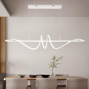 โคมไฟแขวนเพดานสไตล์มินิมอลสมัยใหม่ ไฟ LED ทรงกลม หัวเดียว สำหรับห้องรับประทานอาหาร บาร์ เคาน์เตอร์  วัสดุซิลิโคนโปร่งแสงสูง - Product Image 5