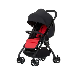 Aluminium alloy baby stroller chair stroller suitcase foldable one hand carry simple stroller baby